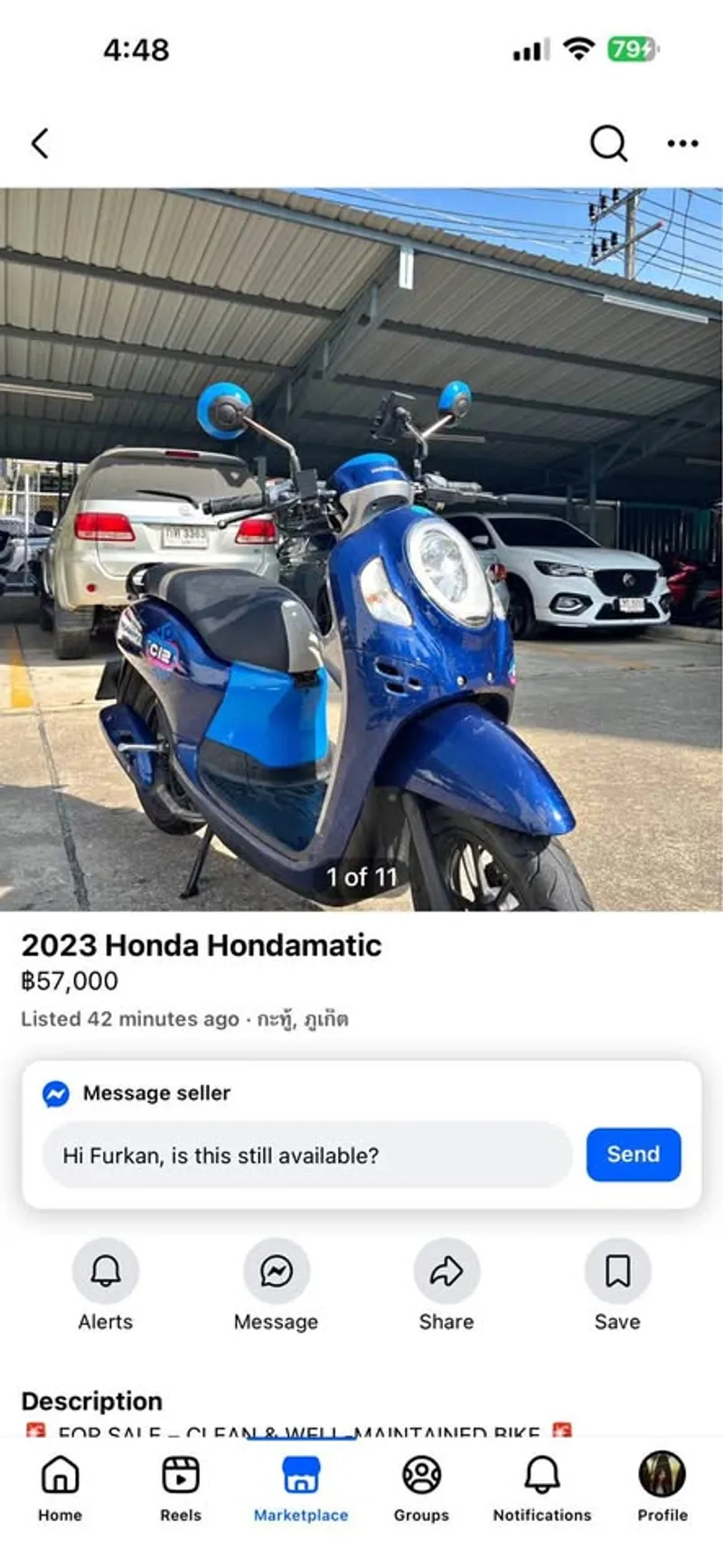 2023 Honda Scoopy i 110cc for Sale