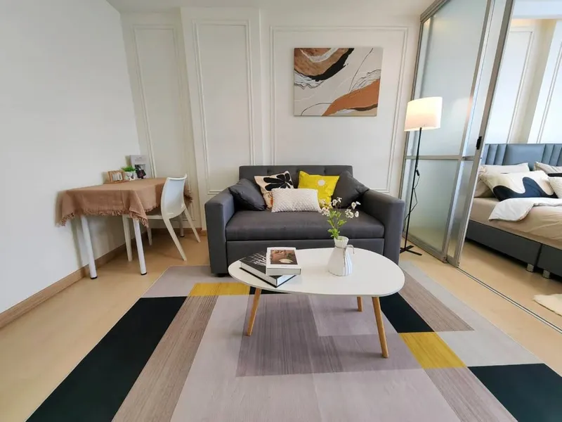 อพาร์ทเมนท์ 1 ห้องนอน 1 ห้องน้ำ