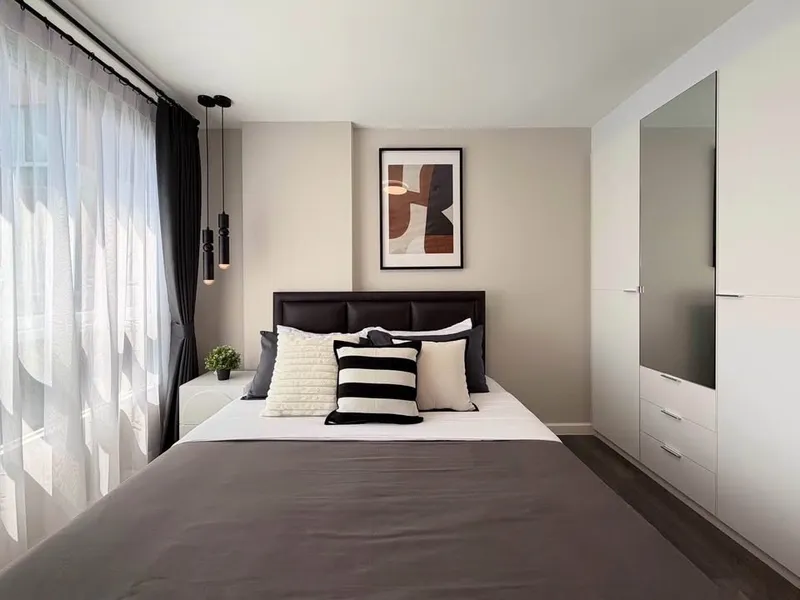 2 ห้องนอน 2 ห้องน้ำ – อพาร์ทเมนท์