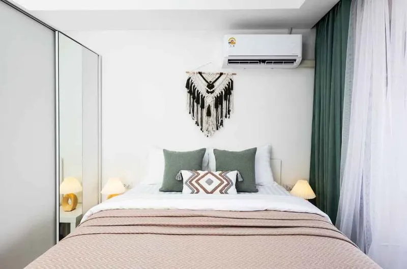 อพาร์ทเมนต์ 1 ห้องนอน 1 ห้องน้ำ