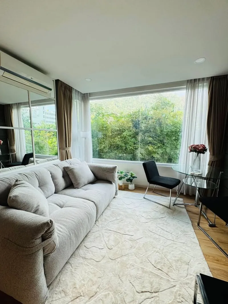 อพาร์ทเมนท์ 1 ห้องนอน 1 ห้องน้ำ