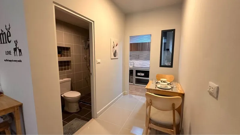 2 ห้องนอน 2 ห้องน้ำ - ทาวน์เฮาส์