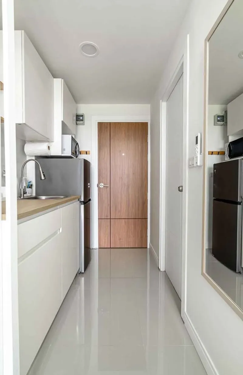 อพาร์ทเมนต์ 1 ห้องนอน 1 ห้องน้ำ