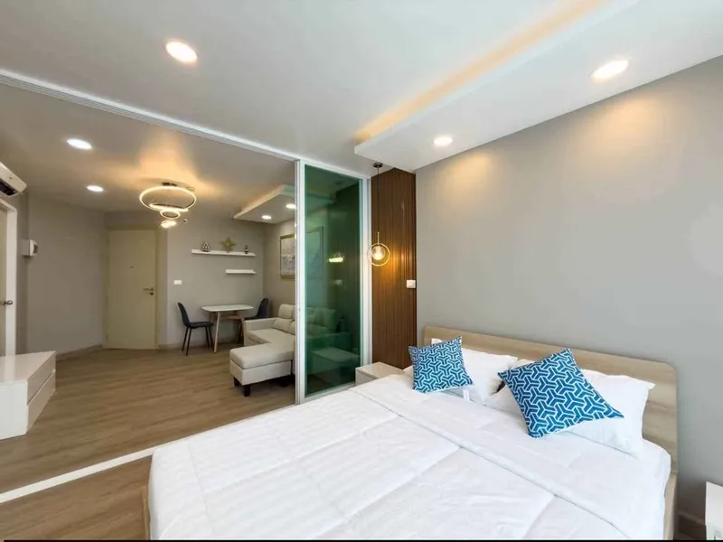 1 ห้องนอน 1 ห้องน้ำ อพาร์ตเมนต์