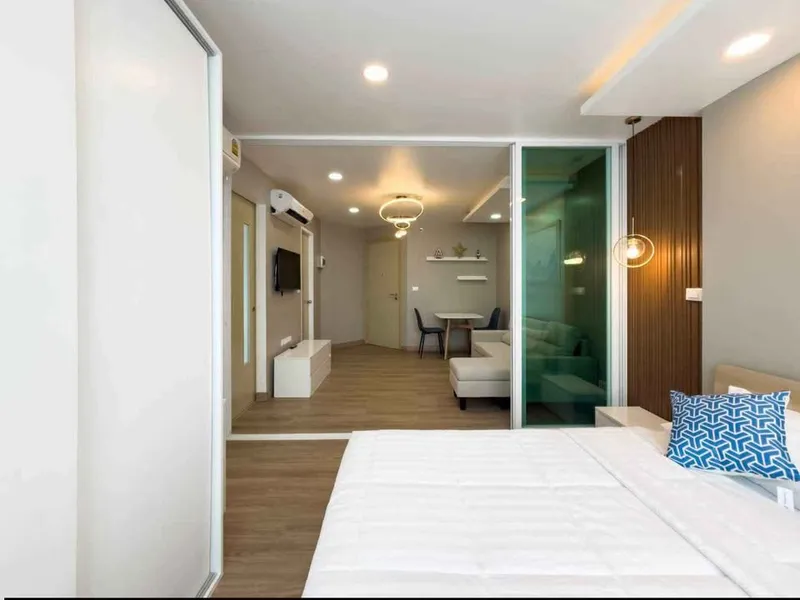 1 ห้องนอน 1 ห้องน้ำ อพาร์ตเมนต์