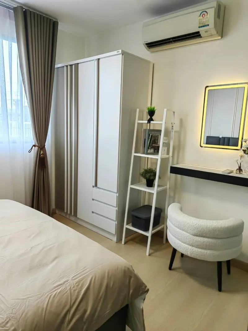 อพาร์ทเมนท์ 1 ห้องนอน 1 ห้องน้ำ